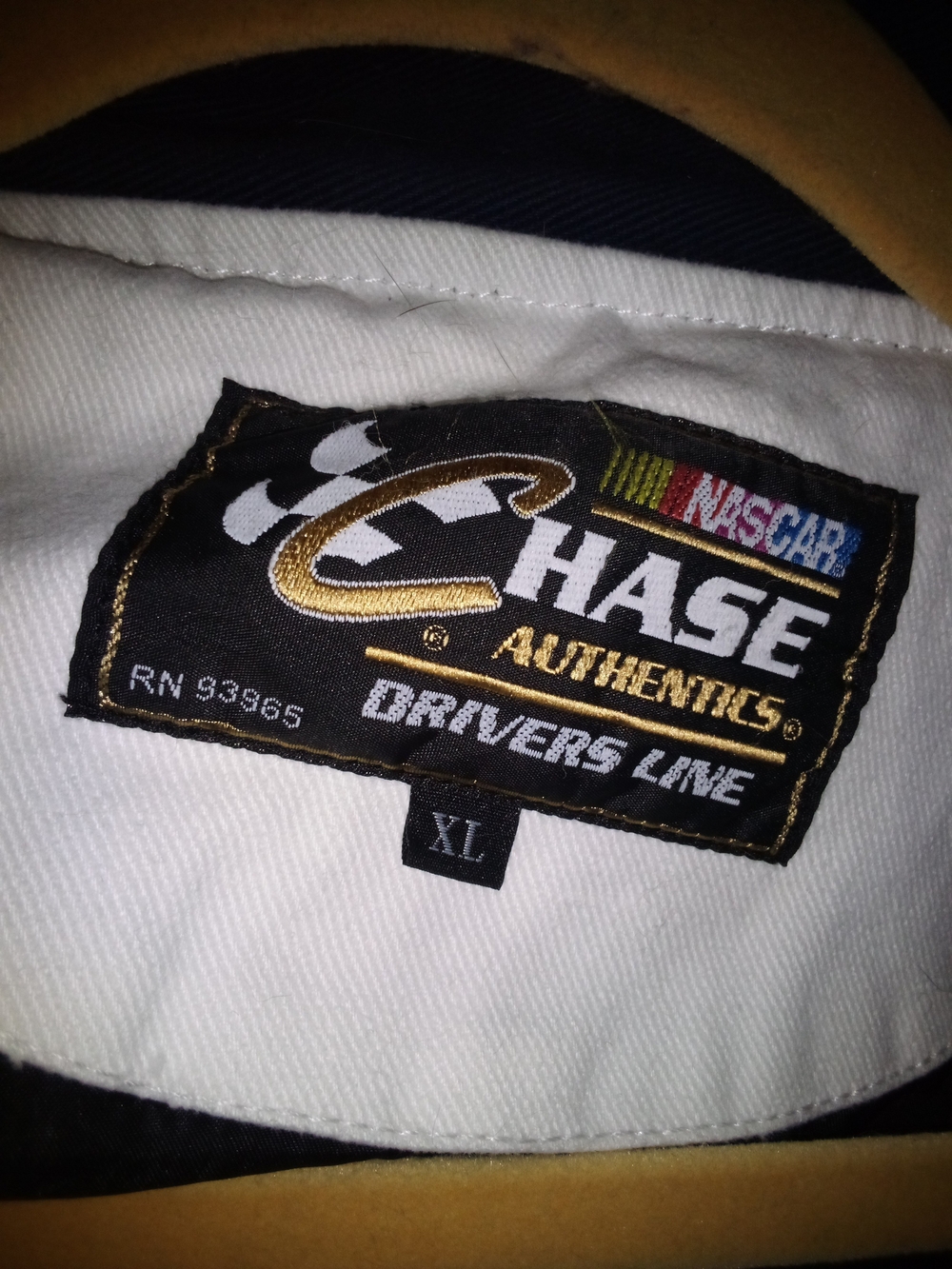 National Guard White Racing-Style Performance Jacket - Picture 5 of 5